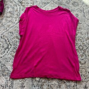 A New Day Fuchsia Tee